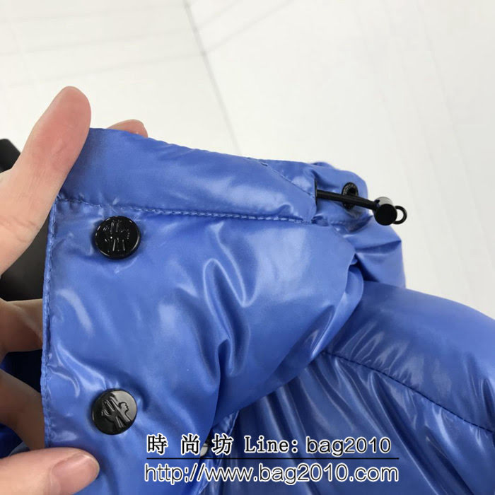 MONCLER蒙口X Fragment聯名款 連帽魔術貼LOGO 男款羽絨服 ydi2207